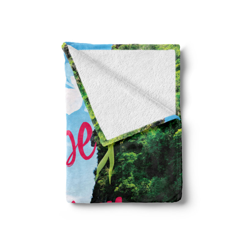 Hand Woven Throw Blanket, 70" x 90"