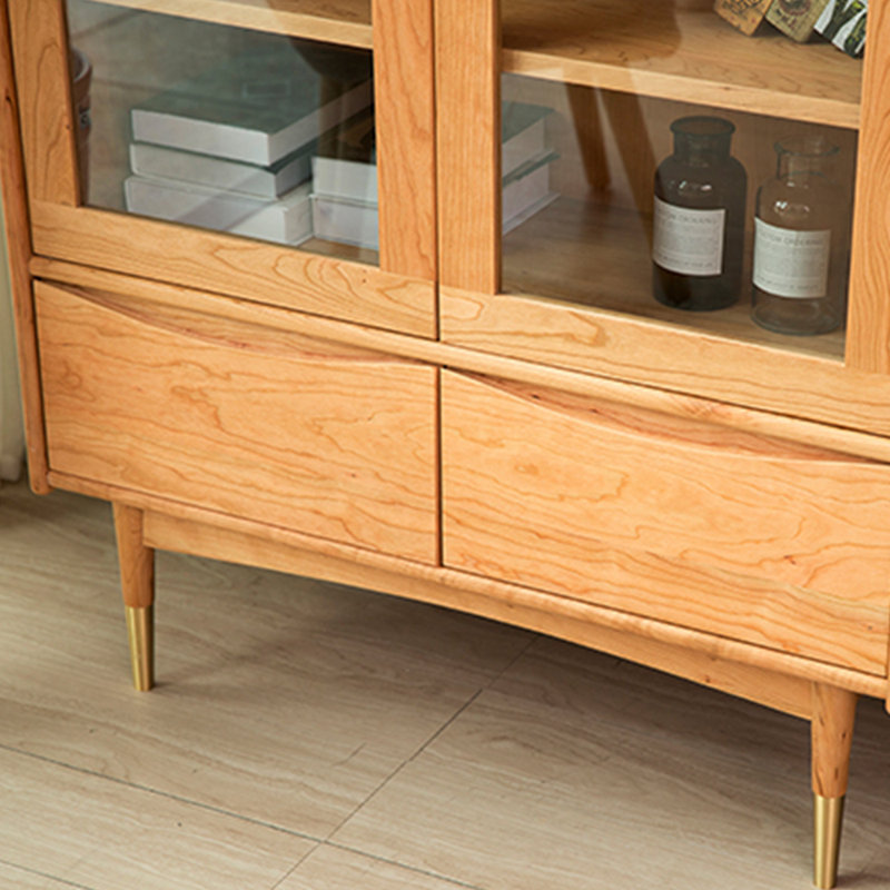 Modern large storage bookcase, Brown
