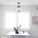 Brason 3 - Light 11.8" Simple Globe Semi Flush Mount