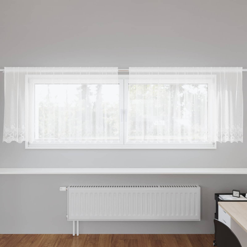 Blackout Curtain Pair, 300cm Width x 80cm Drop