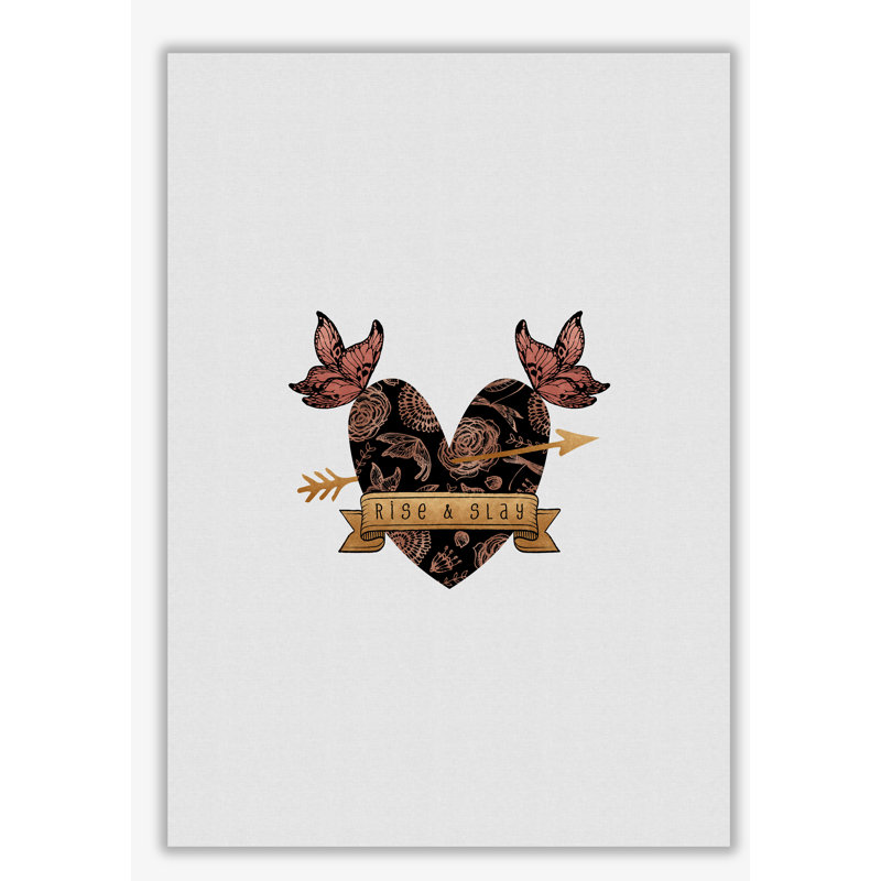 Rise & Slay Steampunk - Single Picture Frame Print, 30 cm H x 21 cm W x 1 cm D, No Frame
