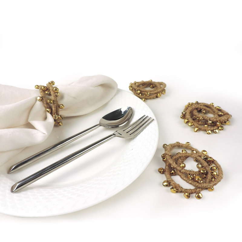 Napkin Ring, Gold