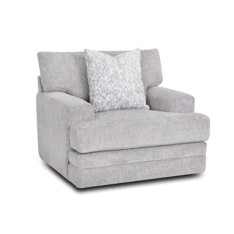 Fauteuil pivotant Clarence, Gris