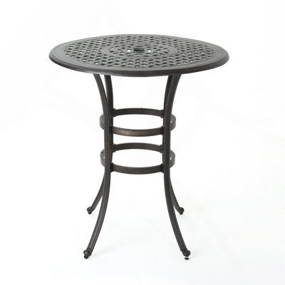 Cast Aluminium Bar Table