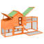 Vinton Chicken Coop with Chicken Run-1046682939