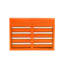 Armoire à outils avec tiroirs coulissants et poignée en plastique Garage - Orange Chest-53920037