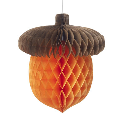 Hanging Paper Acorn