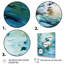«Duck Abstract Ripples II», art mural canard-2117937970-2117937969