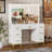 Exdol Vanity Set with Lighted Mirror-1347421989
