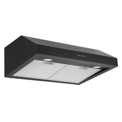 Ancona Stainless Steel 440 CFM Ducted (Vented) Under Cabinet Range Hood with Mesh Filter
