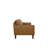 Soria Top-Grain Leather Sofa, Brown