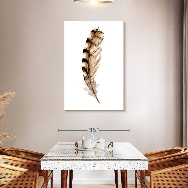 Kerner Turkey Feather, 45" H x 30" W