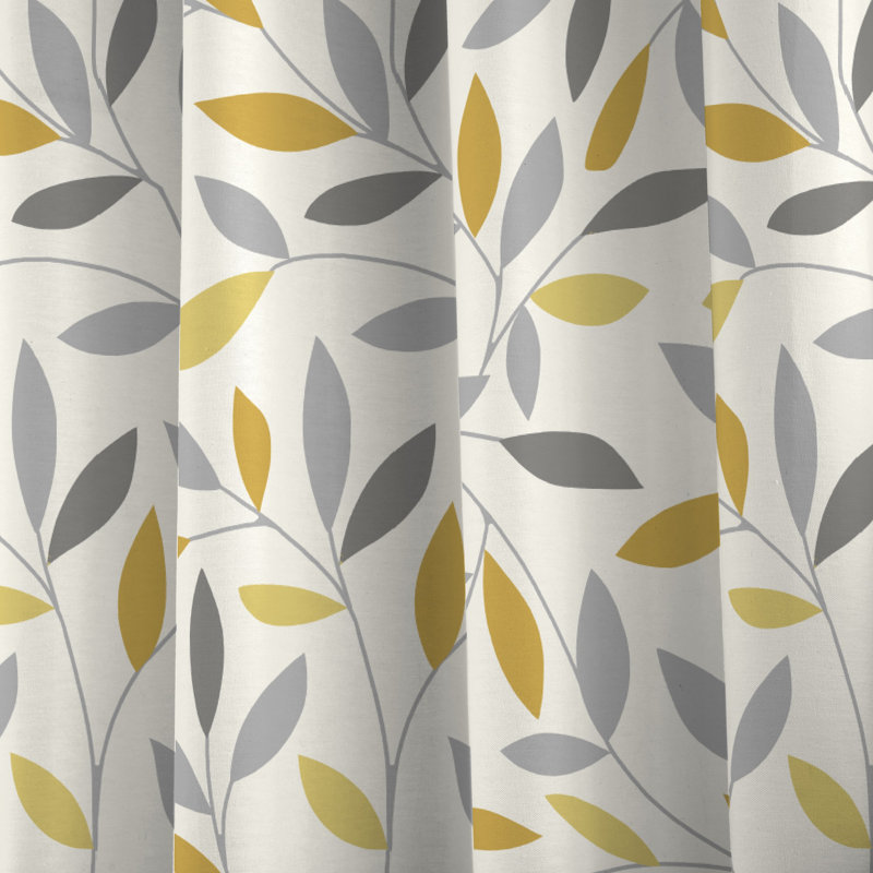 Sheer Curtain Pair, Width 117 x Drop 137 cm, Grey