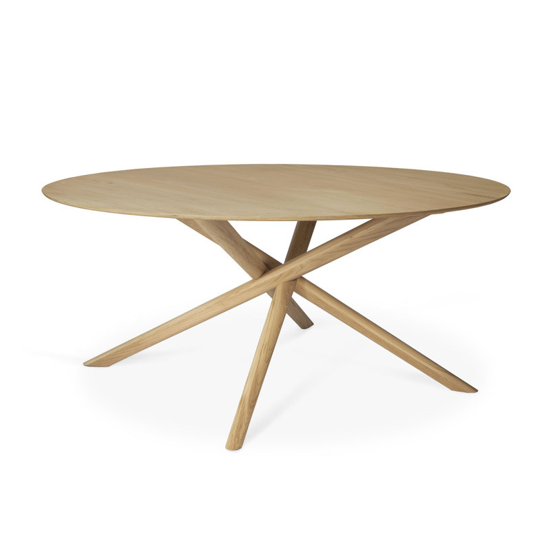 Mikado Round Solid Oak Dining Table