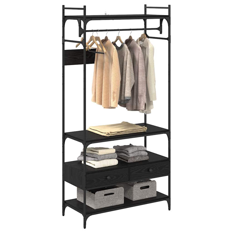 89cm Clothing Rack, Black