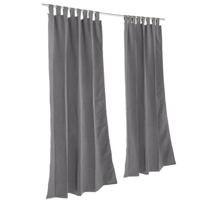 Reay Outdoor Sunbrella Curtain Single Panel