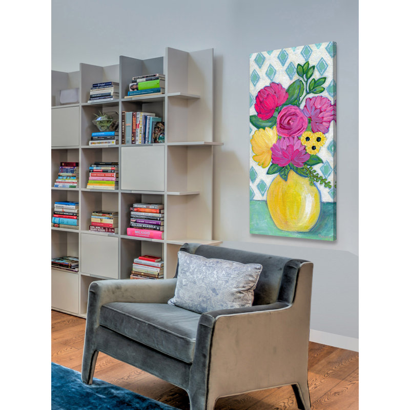 Vase by Jill Lambert - Wrapped Canvas Print, 152cm H x 76cm W x 3.81cm D