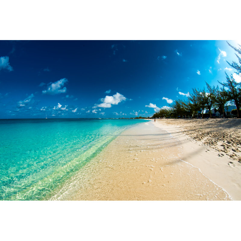Grand Cayman Island - Wrapped Canvas Print, 81cm H x 122cm W x 3.8cm D