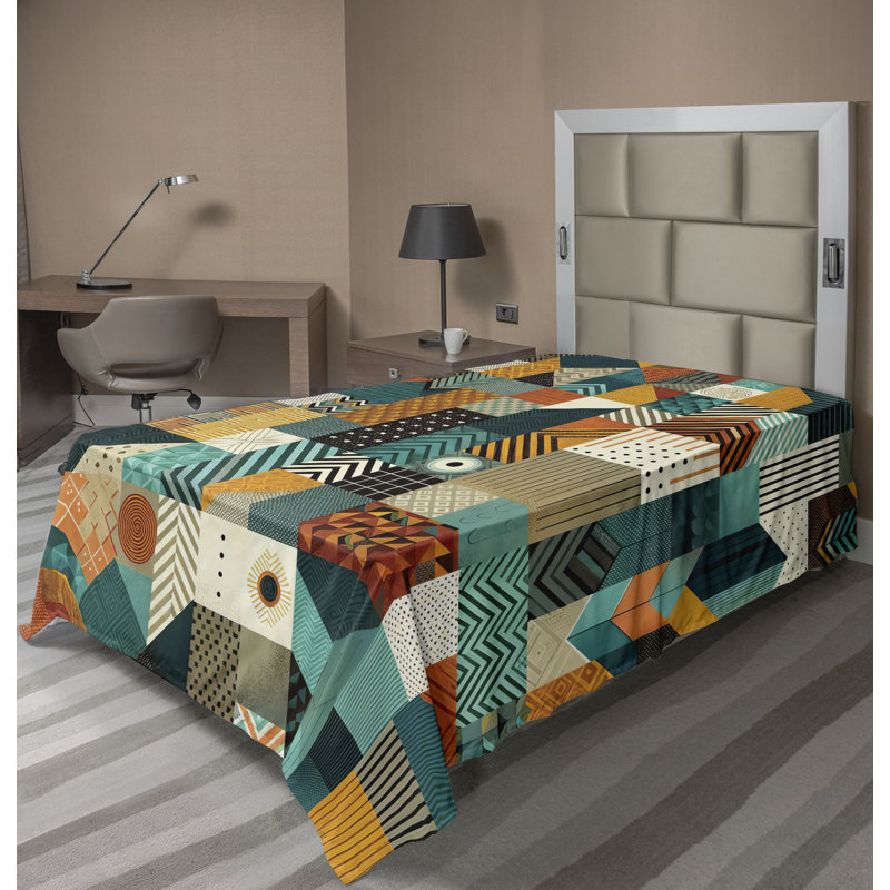 Polyester Geometric Flat Sheet, Twin Flat Sheet