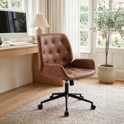 chenille office chair