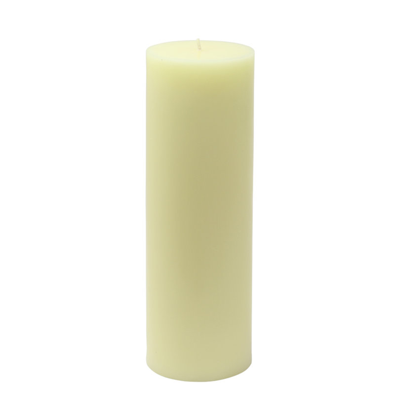 2 X 6 Inch Pillar Floating Candle, 24, Ivory, 6" H x 2" W x 2" D