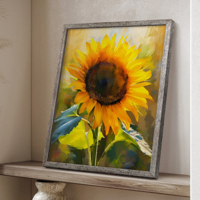 «FLORAL Series», impression encadrée en bois massif