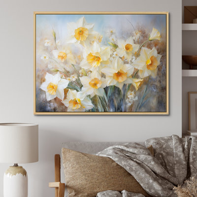 Motif de jonquilles Minimalims - imprimé