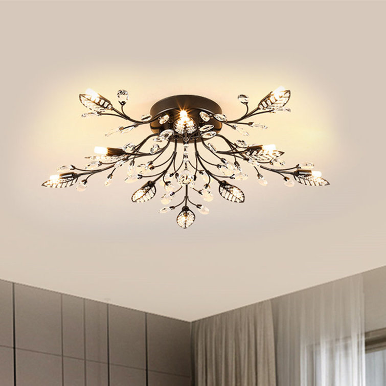 Fairlee 8-Light 31.49" Semi Flush Mount