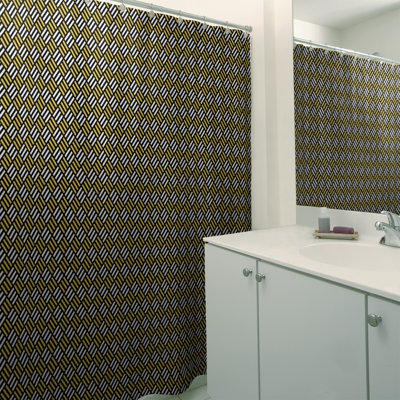 Rideau simple art déco