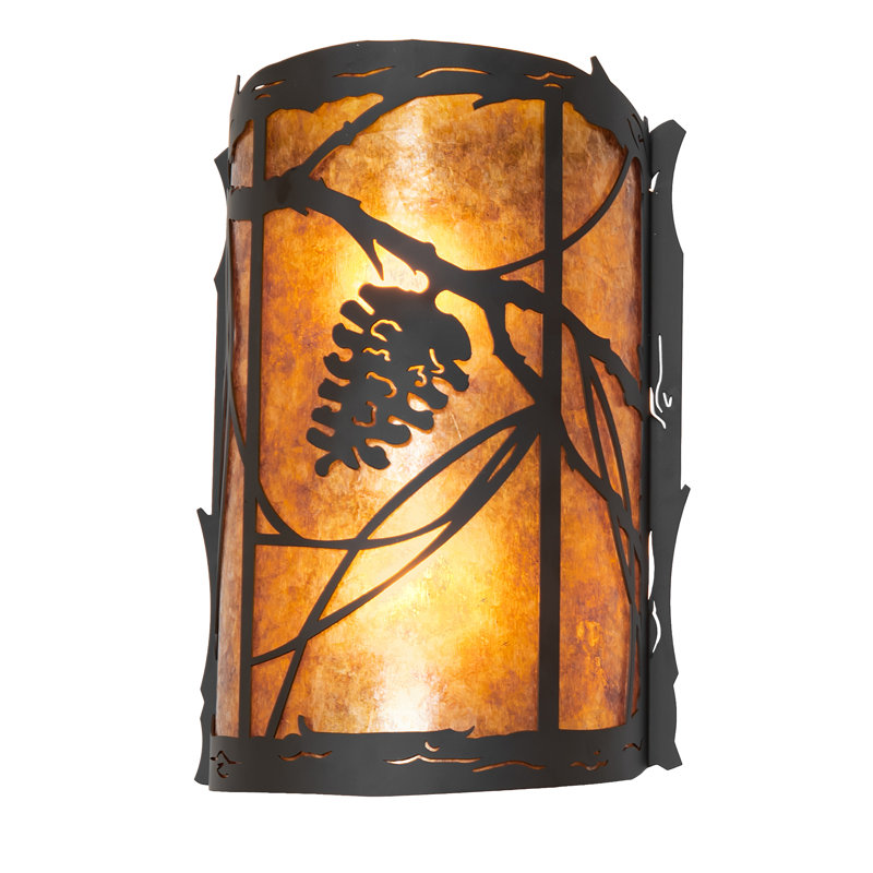 Applique murale encastrée bronze Dancy
