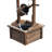 Outdoor Wood Weather Resistant Sculptural Fountain