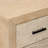 Roux 2-Drawer Reclaimed Pine Wood Nightstand, Light Brown