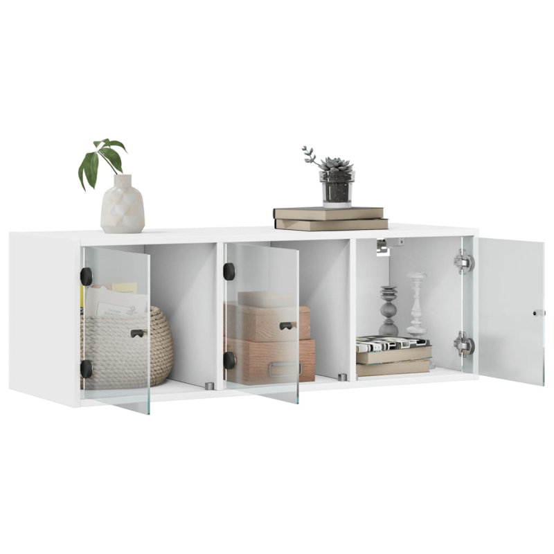 Bellburns Rectangle Accent Cabinet, White