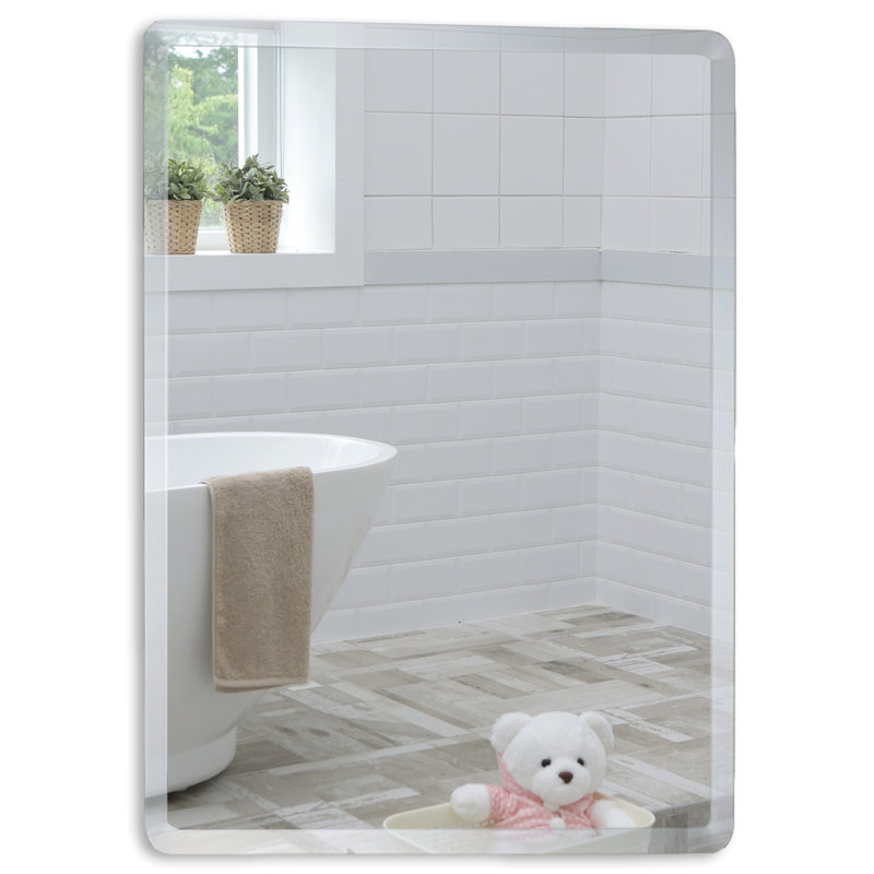 Seidman Flat Wall Mirror, 60cm H x 45cm W