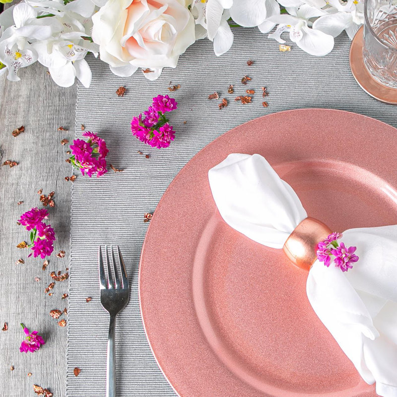 Metal Napkin Ring, Rose Gold