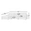 Canapé modulaire rembourré 4 pièces Essex-115673410