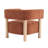 Lejon Boucle Upholstered Accent Chair With Rubberwood Legs-112296352-128614671