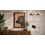 Hippopotamus Profile Modern - Framed Print-2143471271-2143471290
