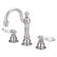 High Arc Torch Widespread Bathroom Faucet with Drain Assembly-1154067162-1154067160