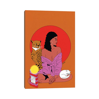 Feline Feels 1 Piece Wall Art on Canvas