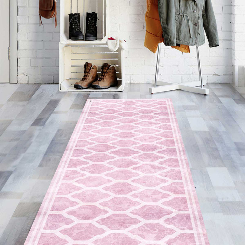 Lexus Geometric Kitchen Mat, Runner 65 x 266cm