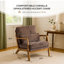 Fauteuil en chenille Mid-Century-134099077