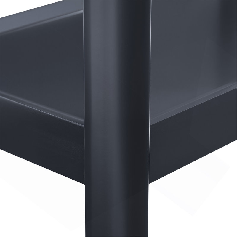 Table de chevet Yonda, Noir