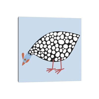 Guinea Hen by Nic Squirrell - Wrapped Canvas Print