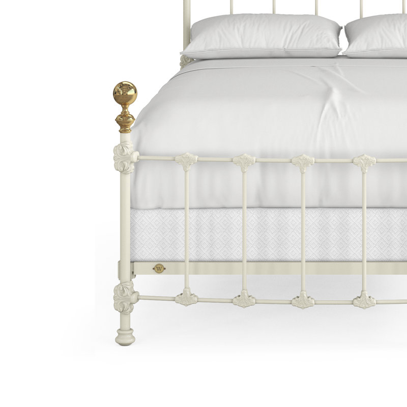 151 Palatial Bed | Complete Standard, Full, Gunmetal/Antique Gold