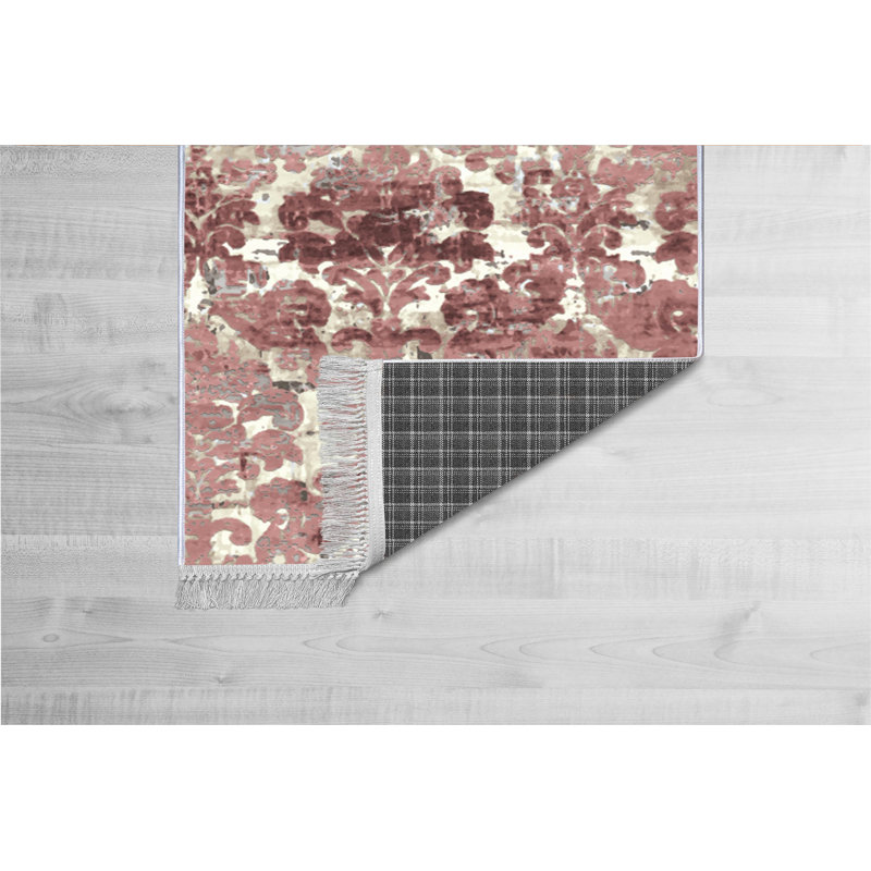 Tapis luxueux en velours 5,9 x 9,2 pieds | Tissu 100% velours, semelle 100% coton, hauteur des poils de 0,4 po | Antibactérien, antidérapant, lavable à la machine | Impression numérique 3D élégante pour le décor du salon et de la chambre à coucher