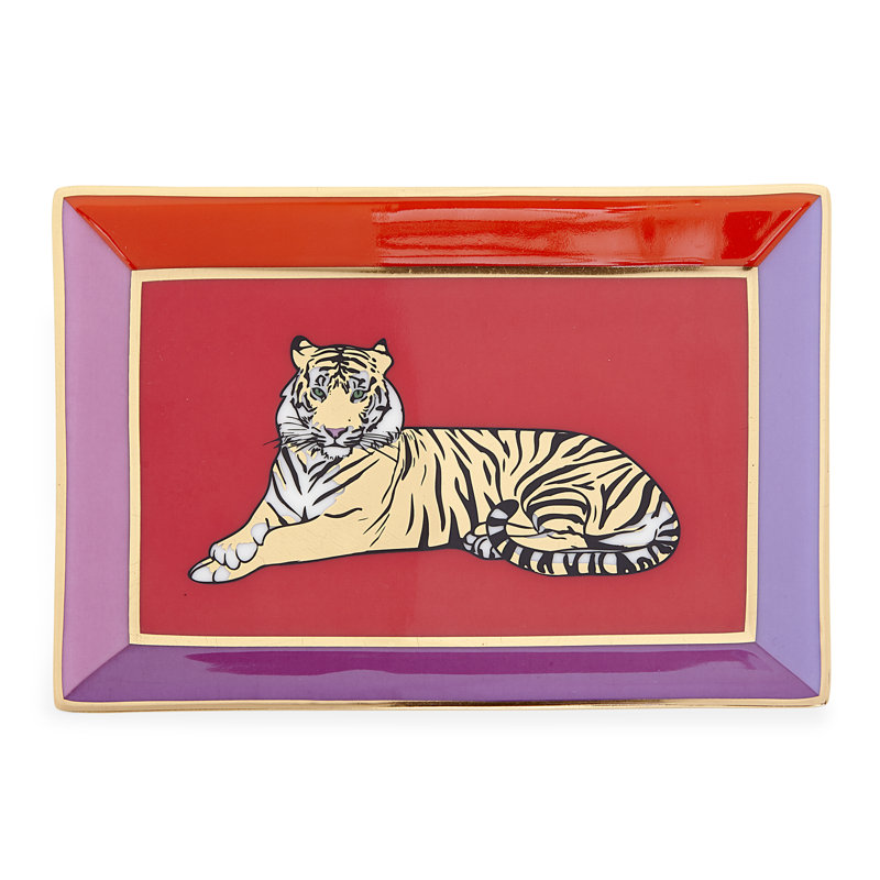 Safari Ceramic Decorative Tray