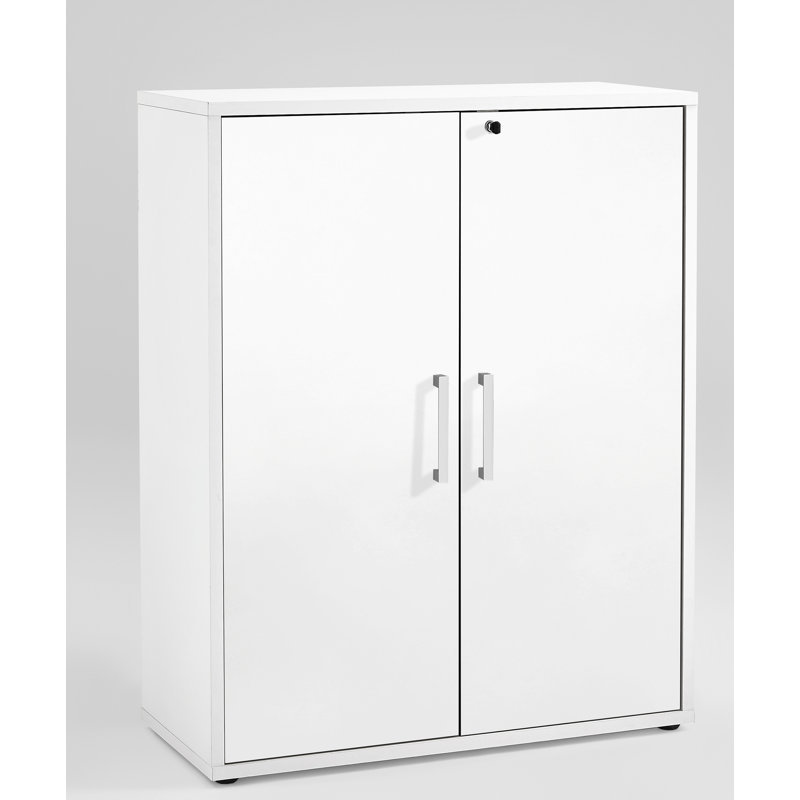Woolum Engineered Wood Cabinet Doors, White