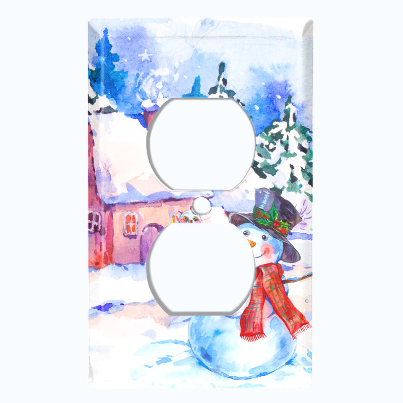 Plaque murale Snowman North