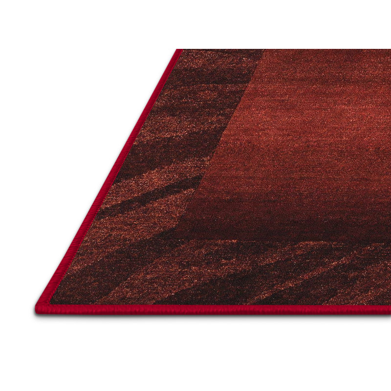 Tapis abstrait 100% lavable à la machine 4296, Rectangle 6 pi x 9 pi